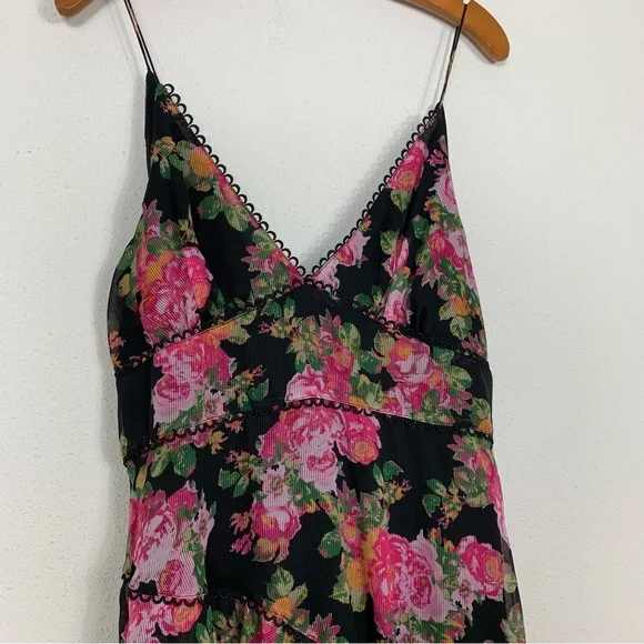 midi black summer dress Black Tie Shoulder Adrian Midi Dress